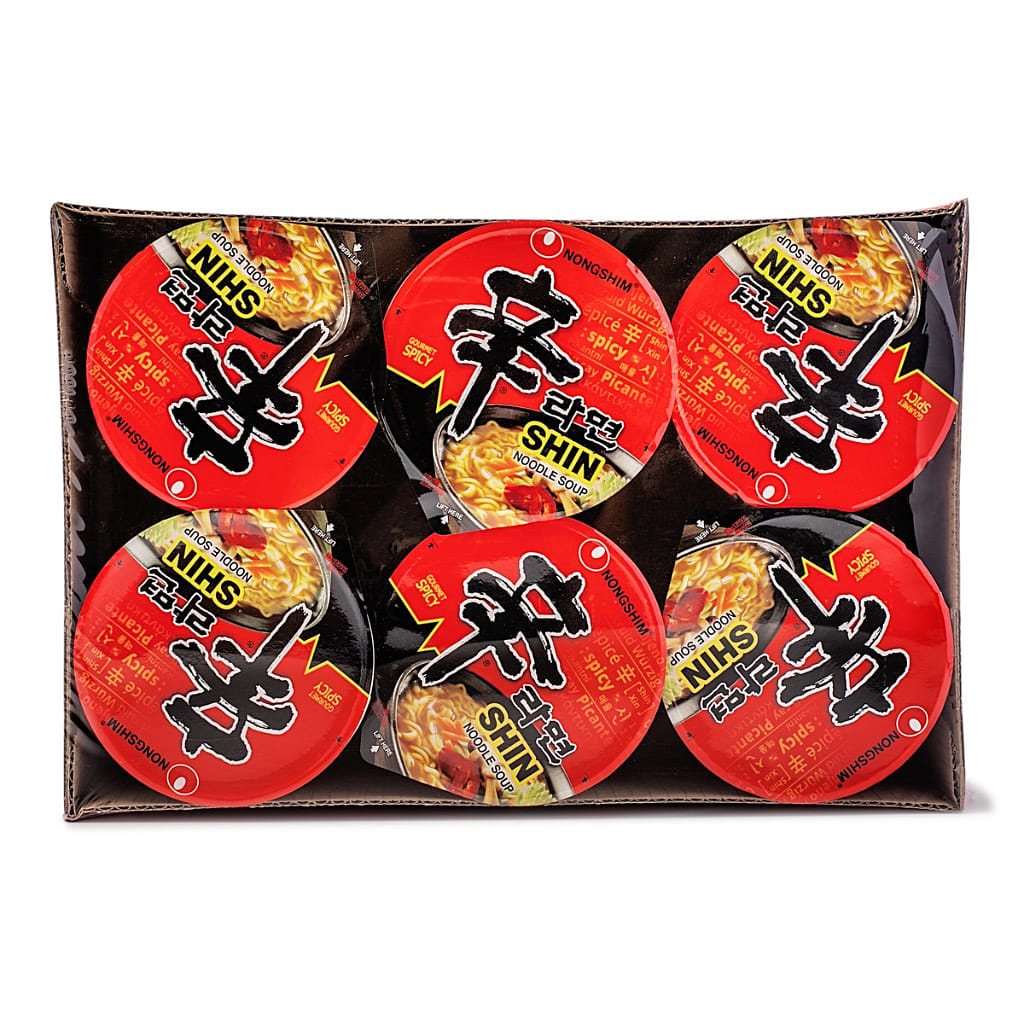 Nongshim Shin Ramen Cup 6 pack